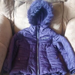 ❄️ Cozy Purple Puffer Jacket for Kids